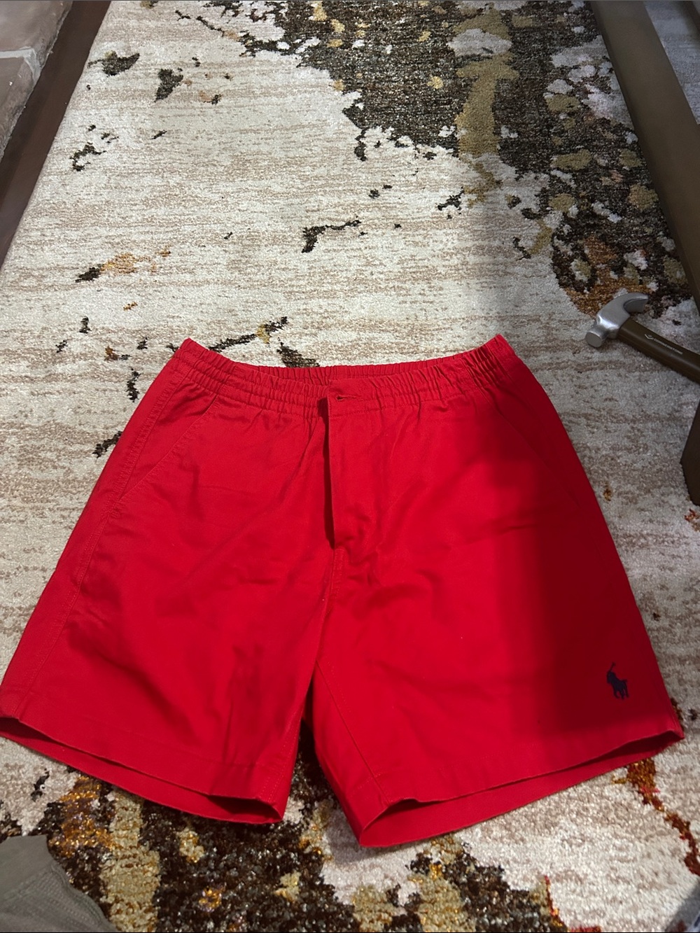 Polo Ralph Lauren Red Chino Shorts